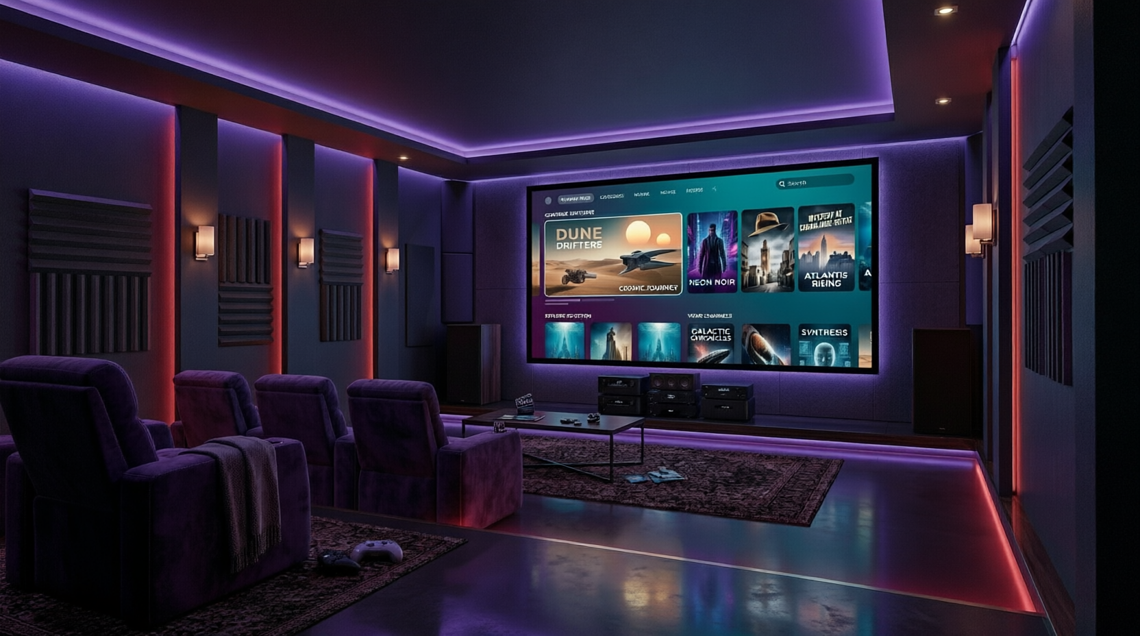 Endless streaming content library